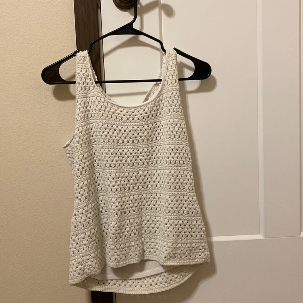 Vintage Liz Claiborne Crochet Tank